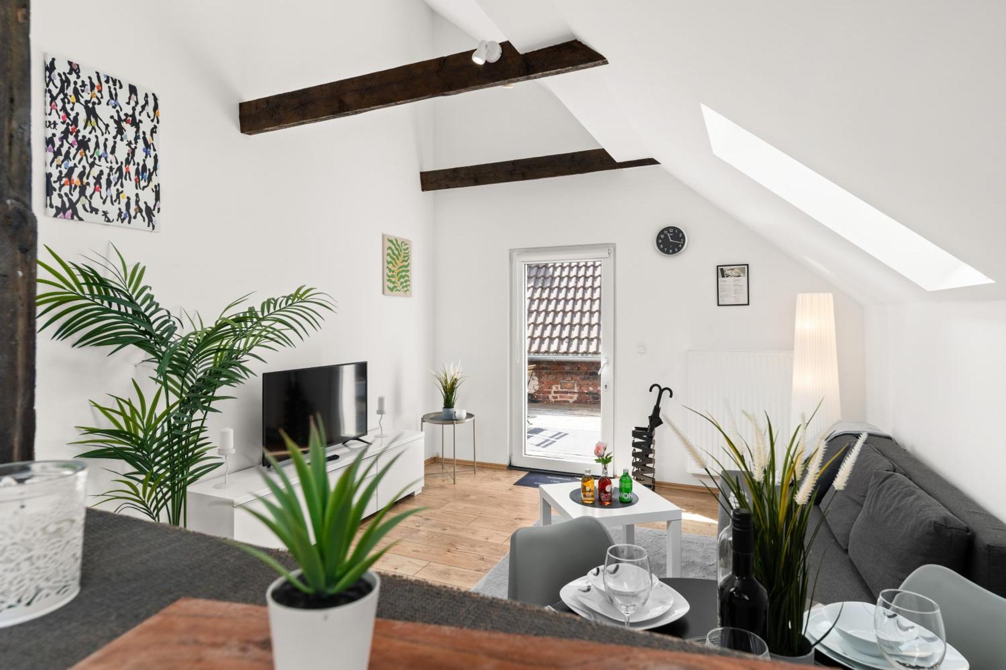 Mola Apartments-Charmante Ferienwohnung Im Herdecke Zentrum Fuer 3 Personen-Grosse Dachterrasse-Grill-Gratis Parken-Wlan Экстерьер фото