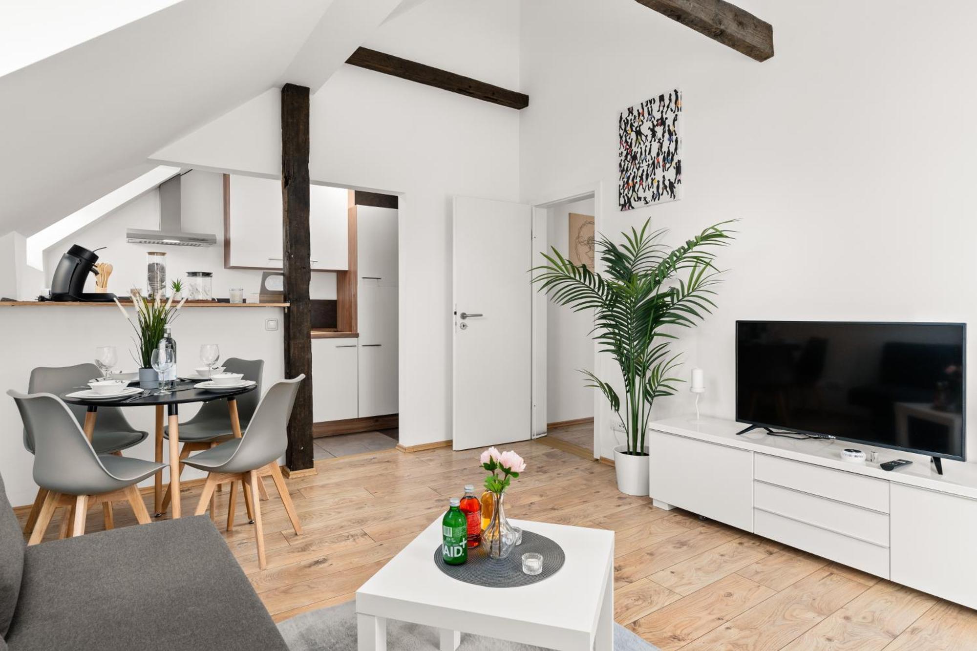 Mola Apartments-Charmante Ferienwohnung Im Herdecke Zentrum Fuer 3 Personen-Grosse Dachterrasse-Grill-Gratis Parken-Wlan Экстерьер фото